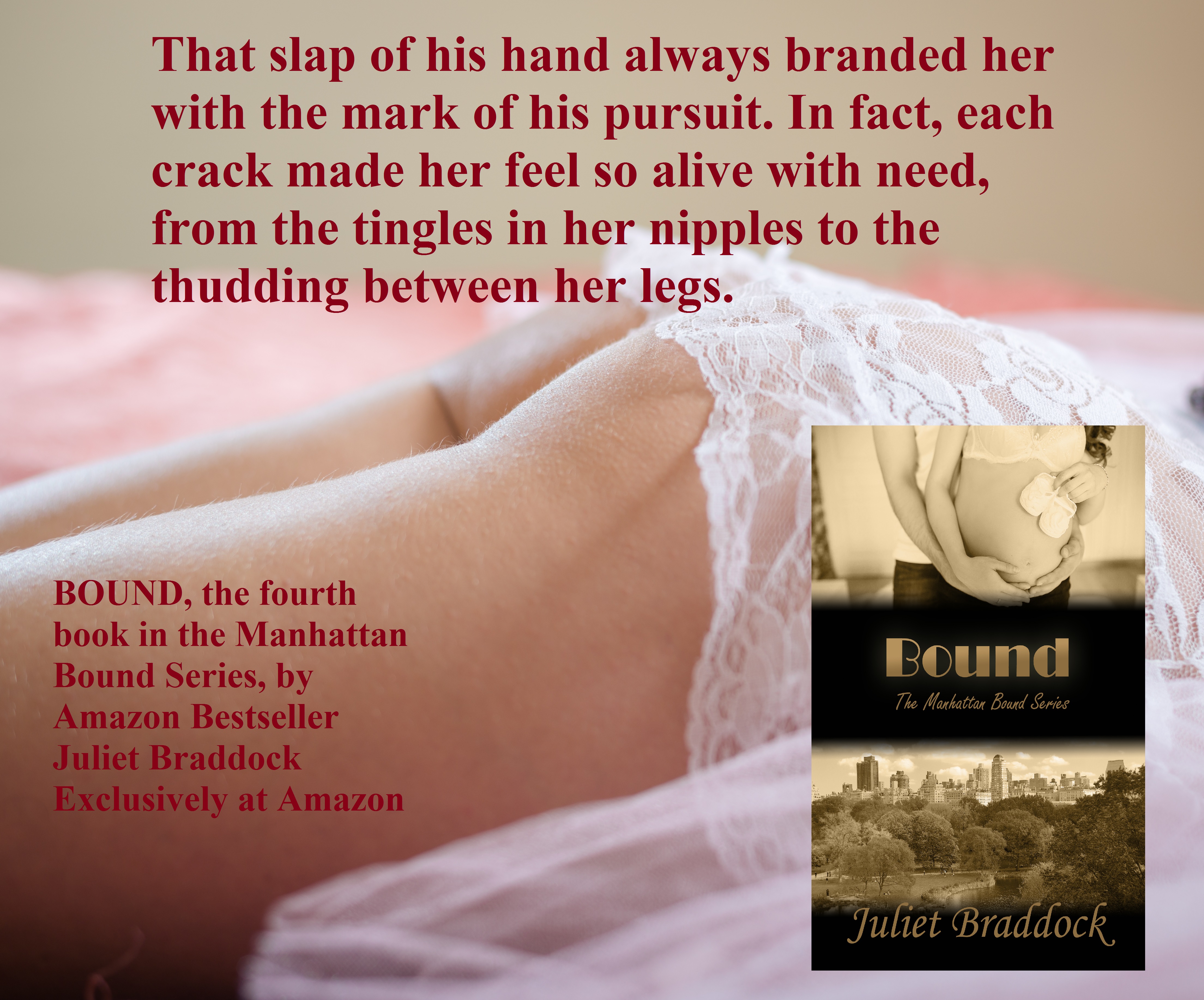 closeup picture on beautiful bride buttocks in white lingerie relaxing in bed