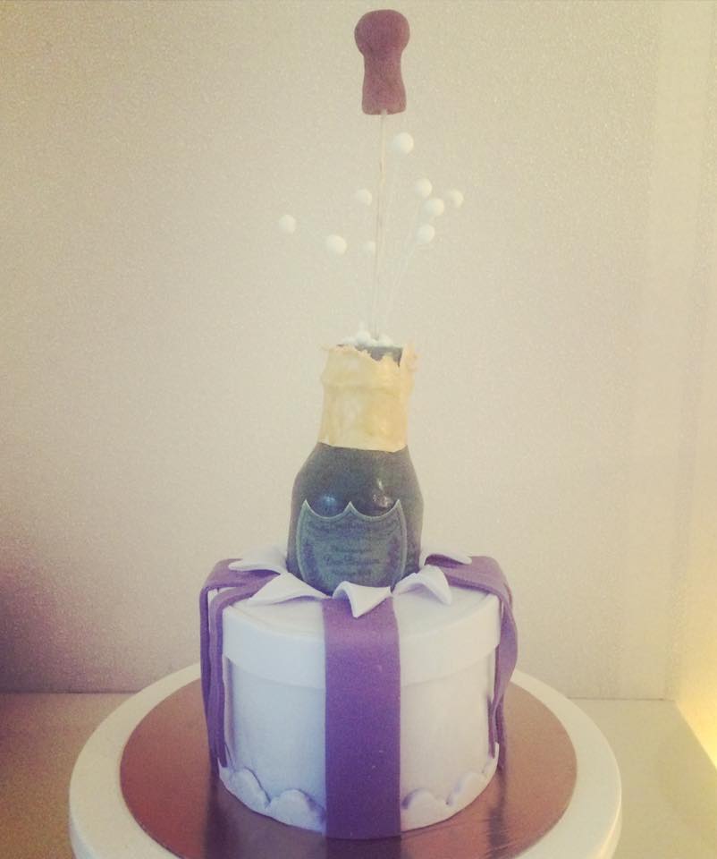 Juliette cake design champagne