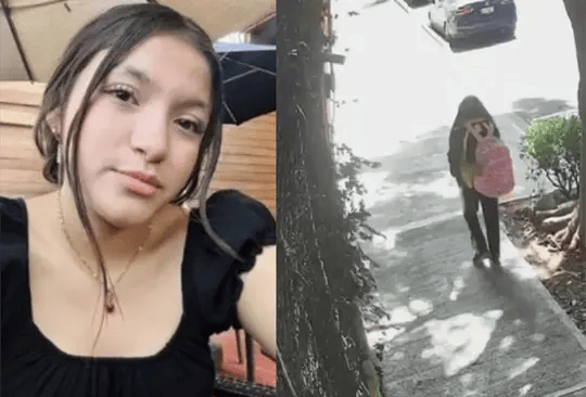 Scarlet desapareció cuando iba a la escuela; cámaras captaron parte de su recorrido en CDMX (Redacción Astillero Informa)