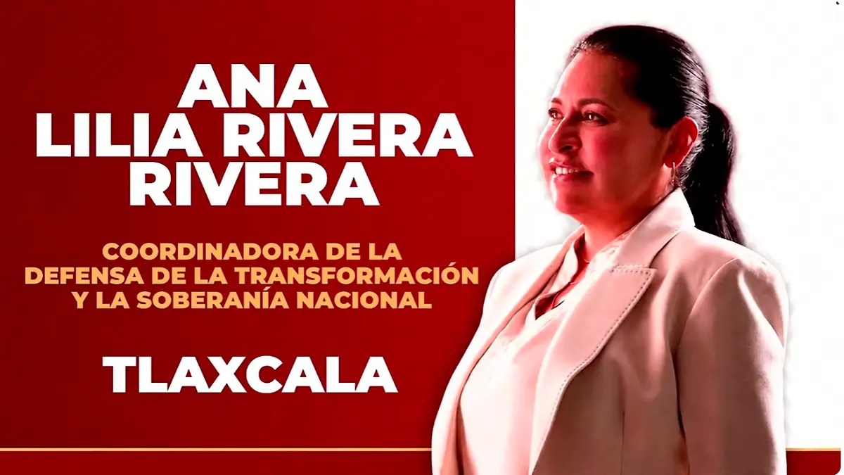 Ana Lilia Rivera es designada por Morena Coordinadora de la Transformación en Tlaxcala (nota de Karla Muñetón en OEM-Informex)