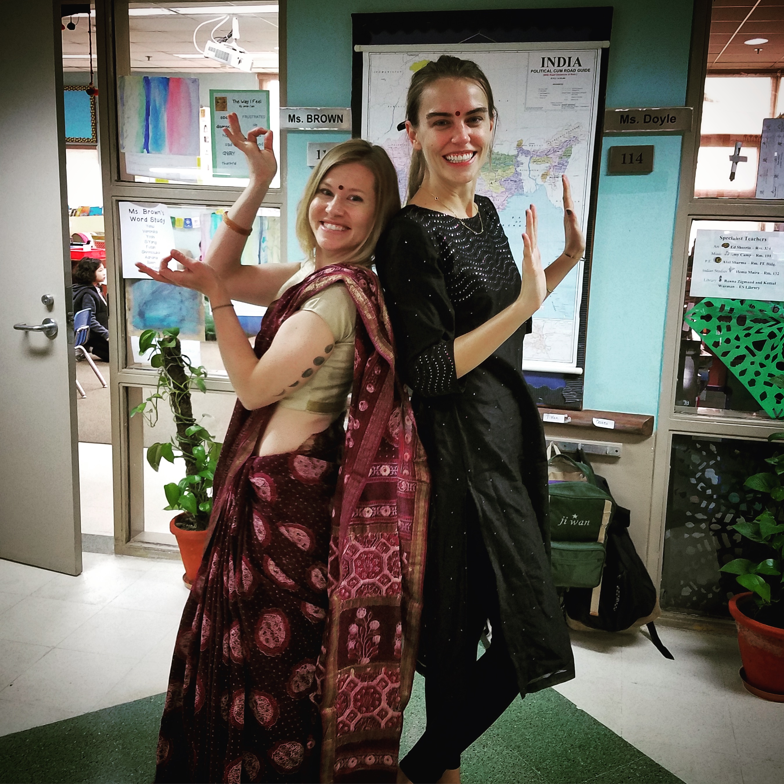 Teaching partner in crime!