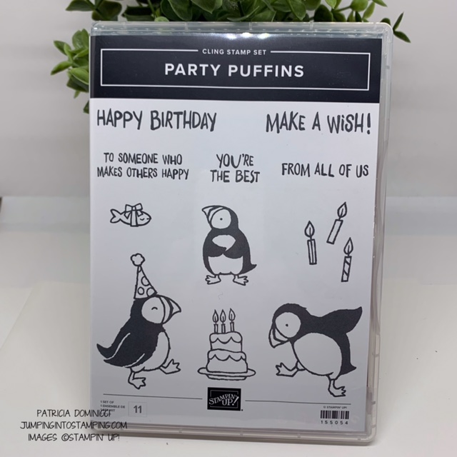 Party Puffins Stamp Set