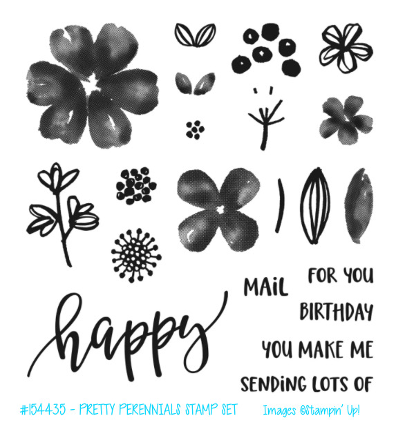 Pretty Perennials Stamp Set