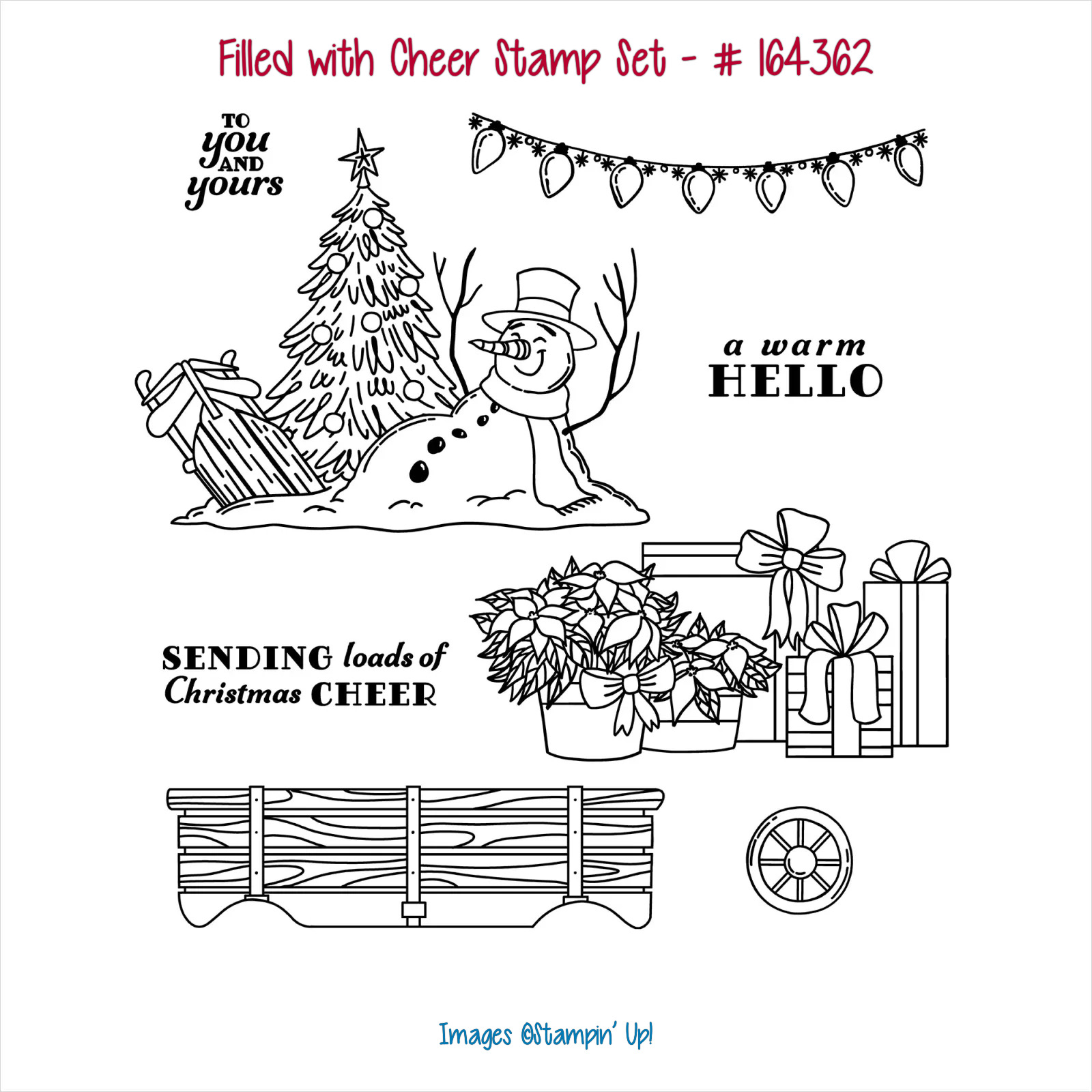 Filled with Cheer Stamp Set