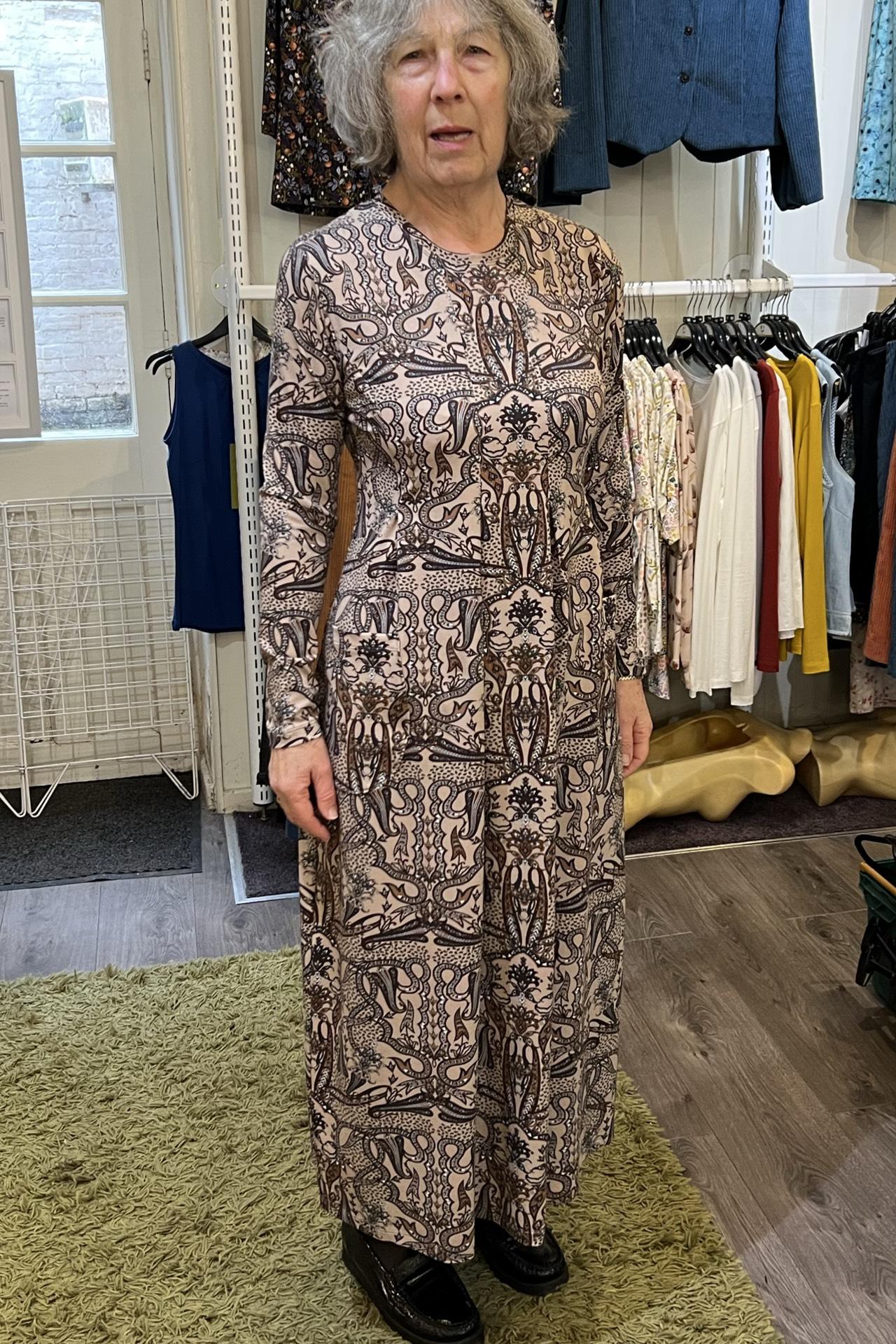Wylde cotton jersey dress - various prints - Jumping Ships UK