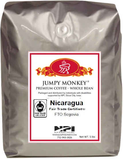 Nicaragua Medium Roast Jumpy Monkey Coffee - Incredible Nature Texture - Desktop