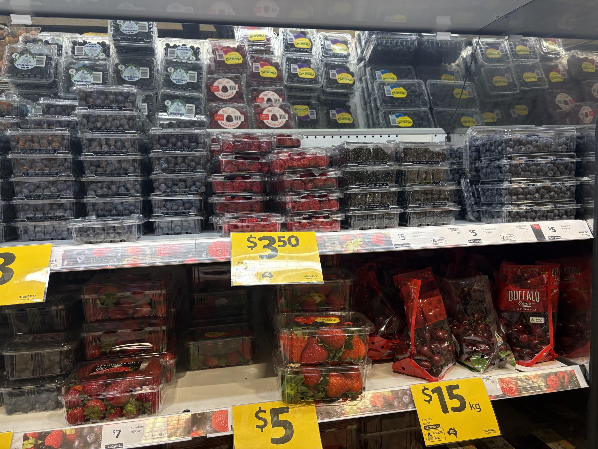 A truck on display in a store