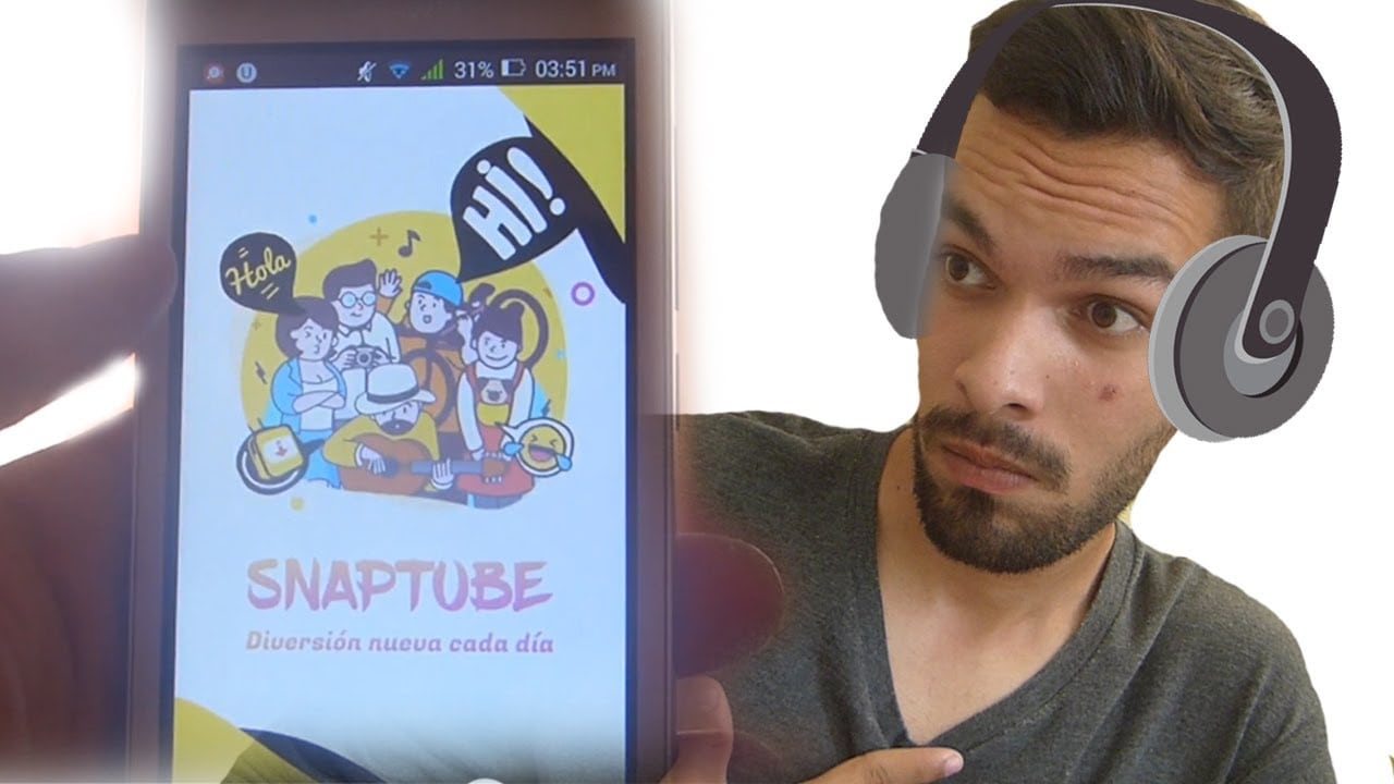La mejor aplicación para descargar música de youtube (snaptube)