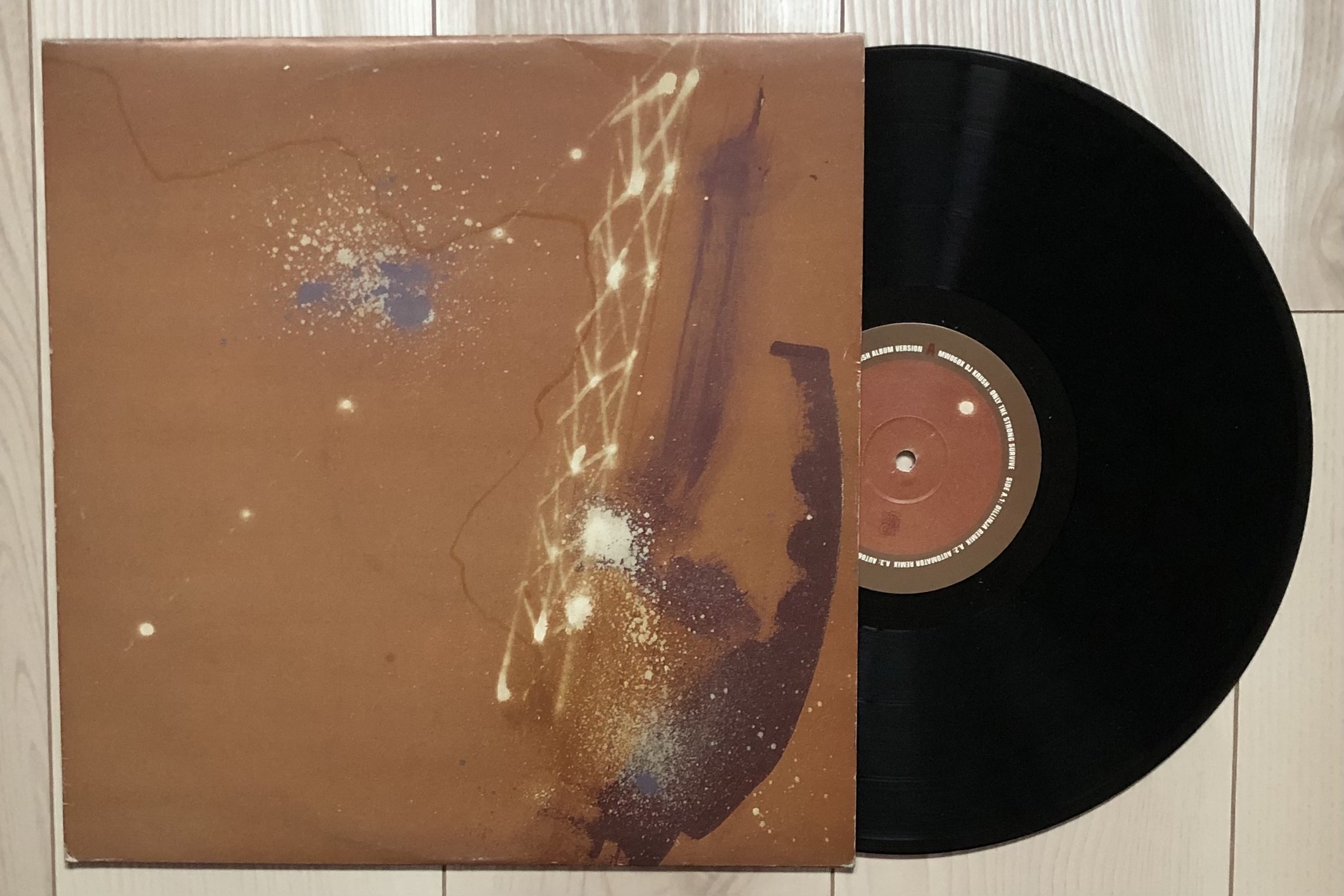 DJ Krush ‎– Only The Strong Survive (12″) Mo Wax | junglemaniarecords