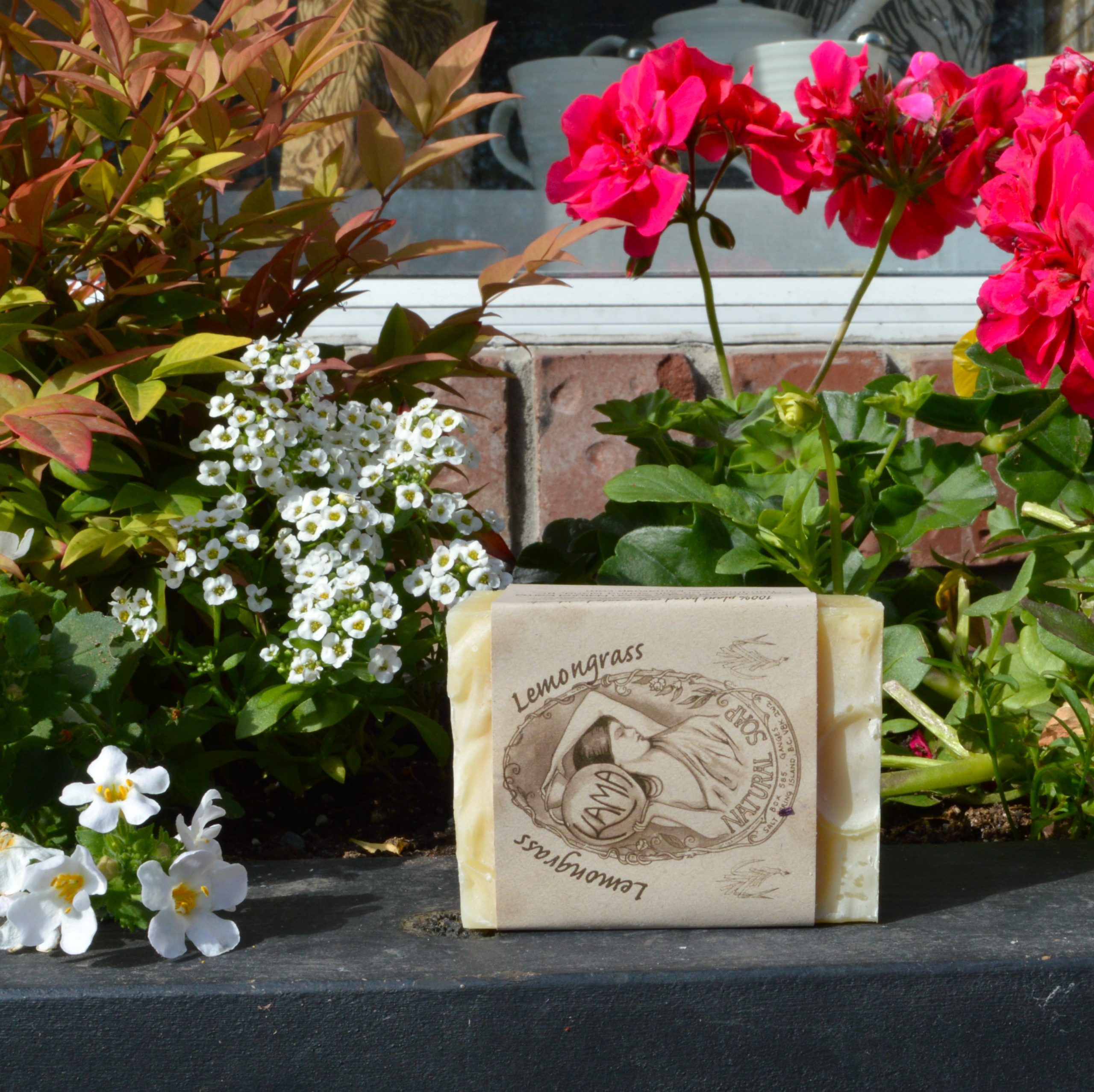 kama natural handmade soap lemongrass