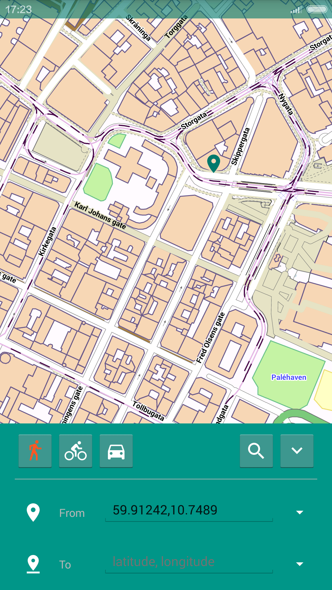 Pocket Maps PocketMaps Map Search By Coordinator 