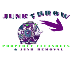 Logo for Junk throw Junk Removal