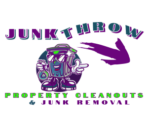 Logo for Junk throw Junk Removal