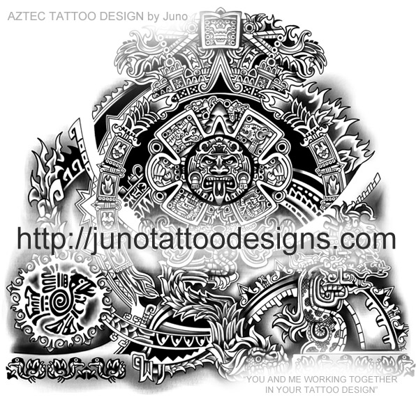 Aztec Tattoos | Get A Custom Tattoo Design 100% Online 580_x_596_jpg