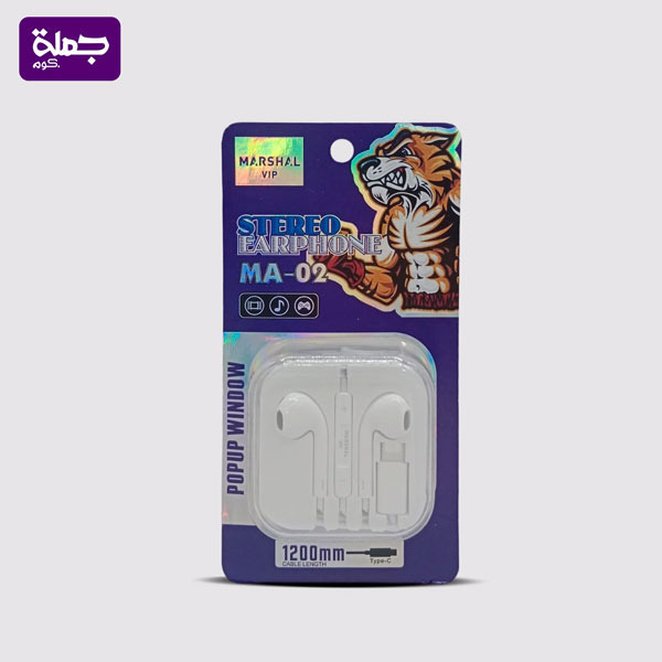 سماعه سلكيه تايب سي STEREO MA02