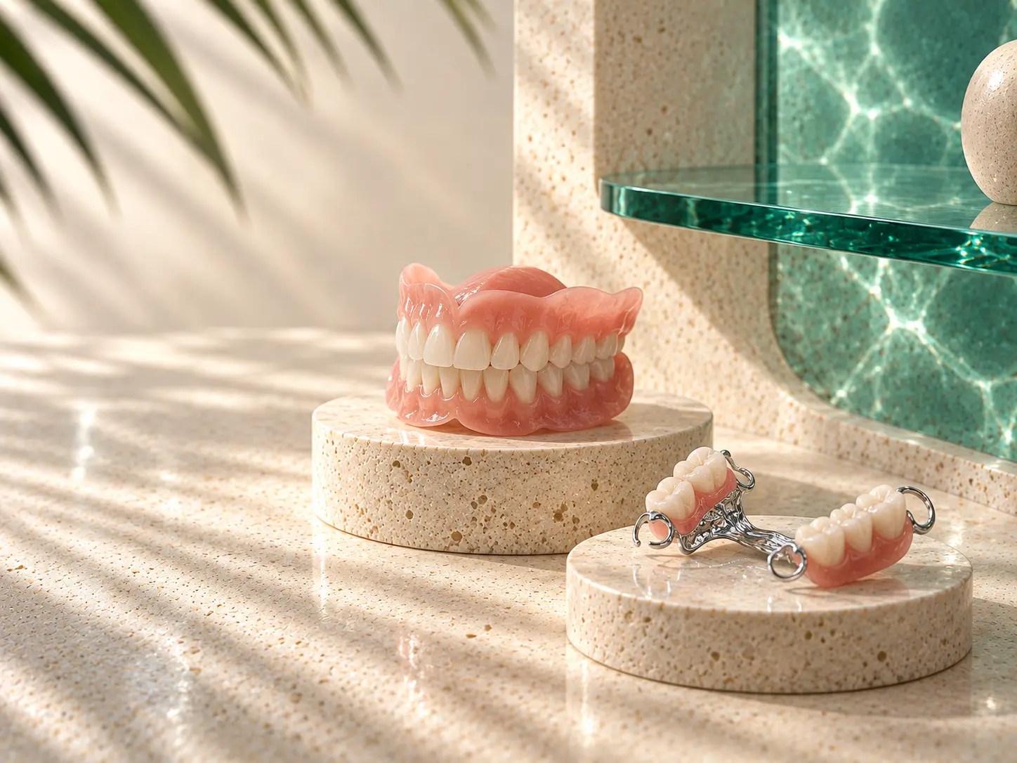 Natural-looking full and partial denture options