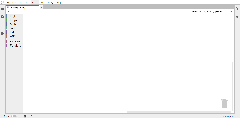 Examples Jupyterlab Blockly 0 3 2 Documentation - Ocean Illustrations - Beautiful HD Collection