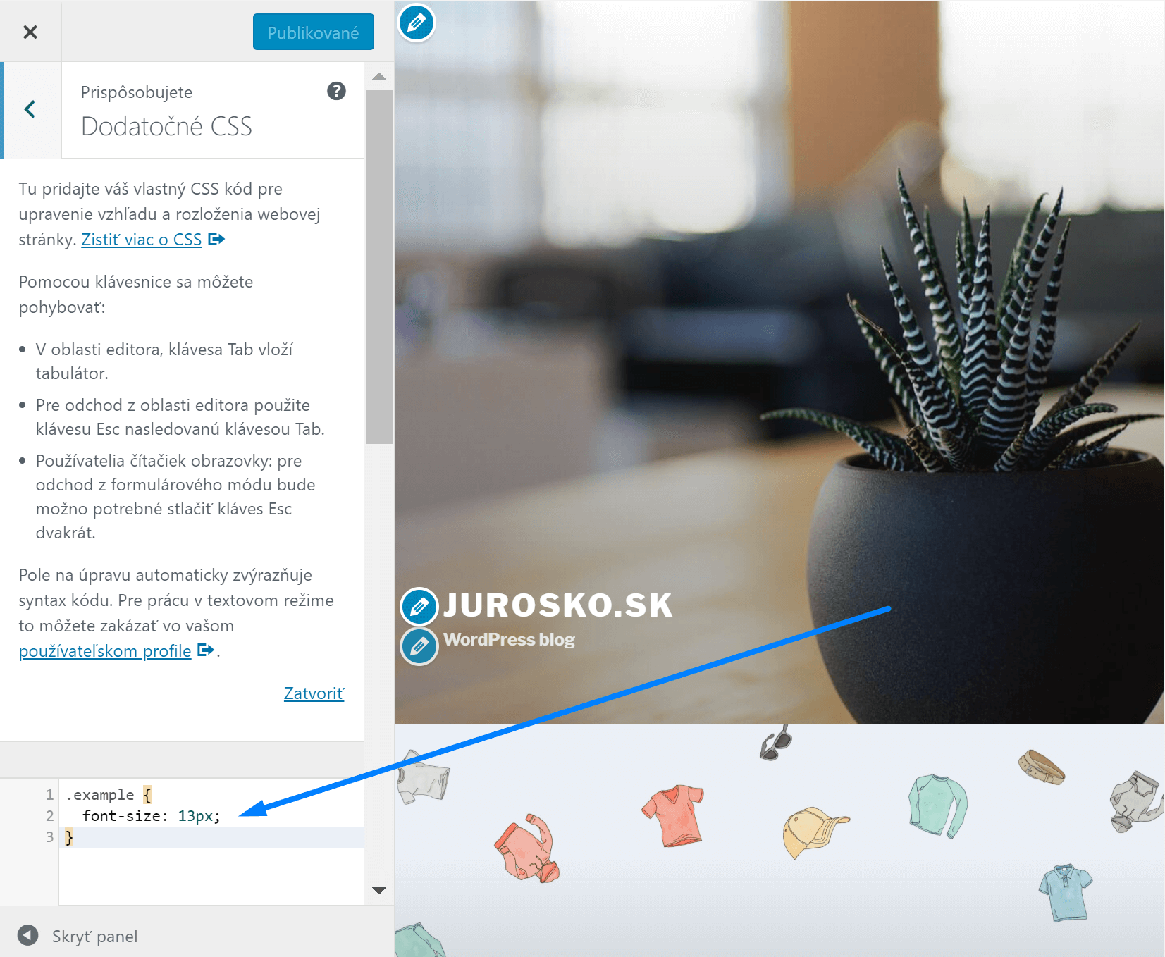 Install it, activate it, and find it . WordPress: how to edit CSS and PHP of themes • jurosko.com