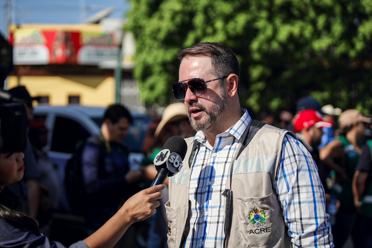 “É uma festa linda com muita segurança e responsabilidade”, afirmou o secretário de Turismo e Empreendedorismo, Marcelo Messias. Foto: José Caminha/Secom