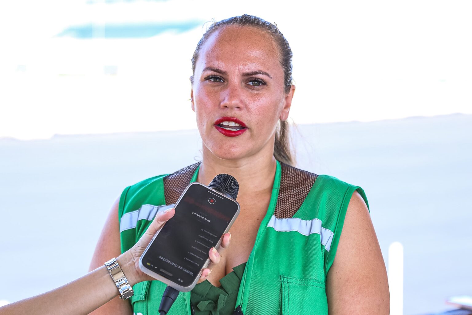 Soraia Andrade, arquiteta e urbanista da Secretaria de Estado de Obras Públicas (Seop). Foto: Marcos Santos/Secom