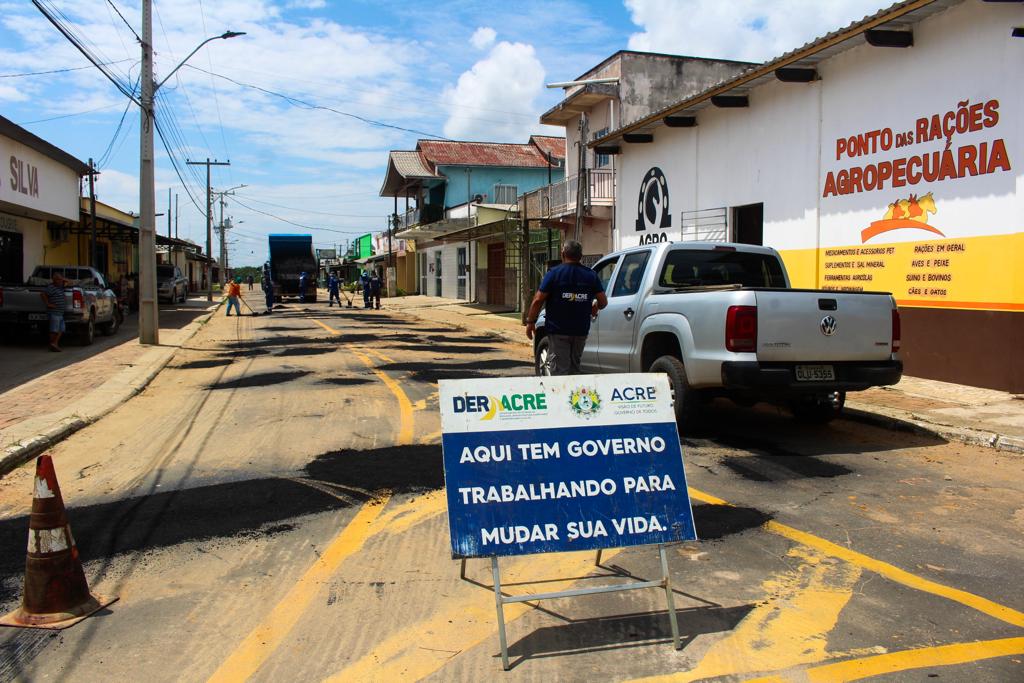 Manutenção tem sido garantida aos moradores. Foto: Beatriz Santos/Deracre