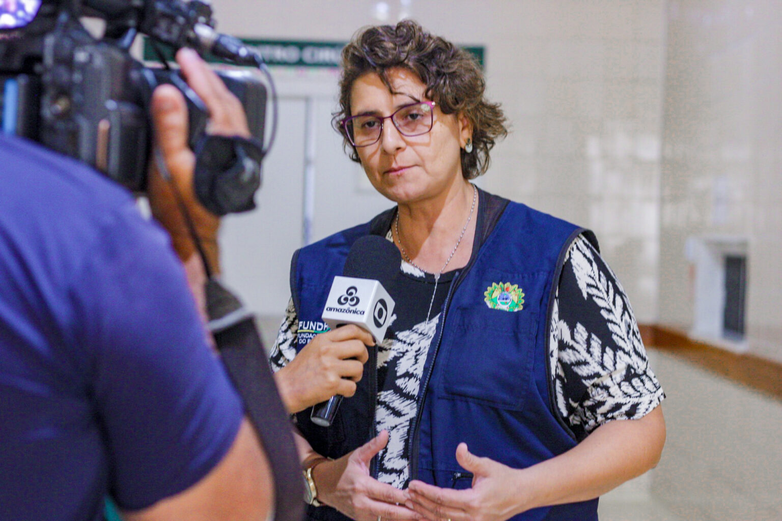 “Destaco todo o apoio do governo do Estado junto ao nosso presidente, para que o serviço voltasse a funcionar de forma definitiva”, presidente em exercício, Duciana Araújo. Foto: Gleison Luz