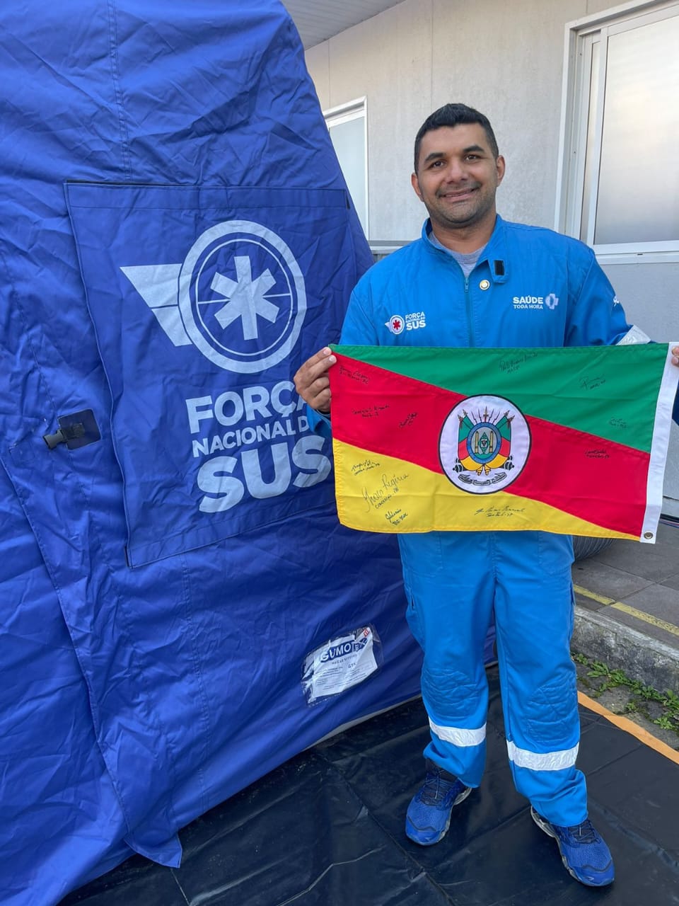 Desde o início da situação emergencial, o Ministério da Saúde mobilizou 364 profissionais de saúde. Foto: cedida