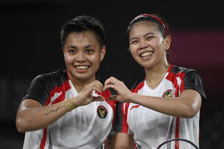 Pebulu tangkis ganda putri indonesia peraih medali emas greysia . Sejarah Indonesia Ganda Putri Mendapatkan Mendali Emas Di Olimpiade Tokyo 2021 Jusi News Lampung