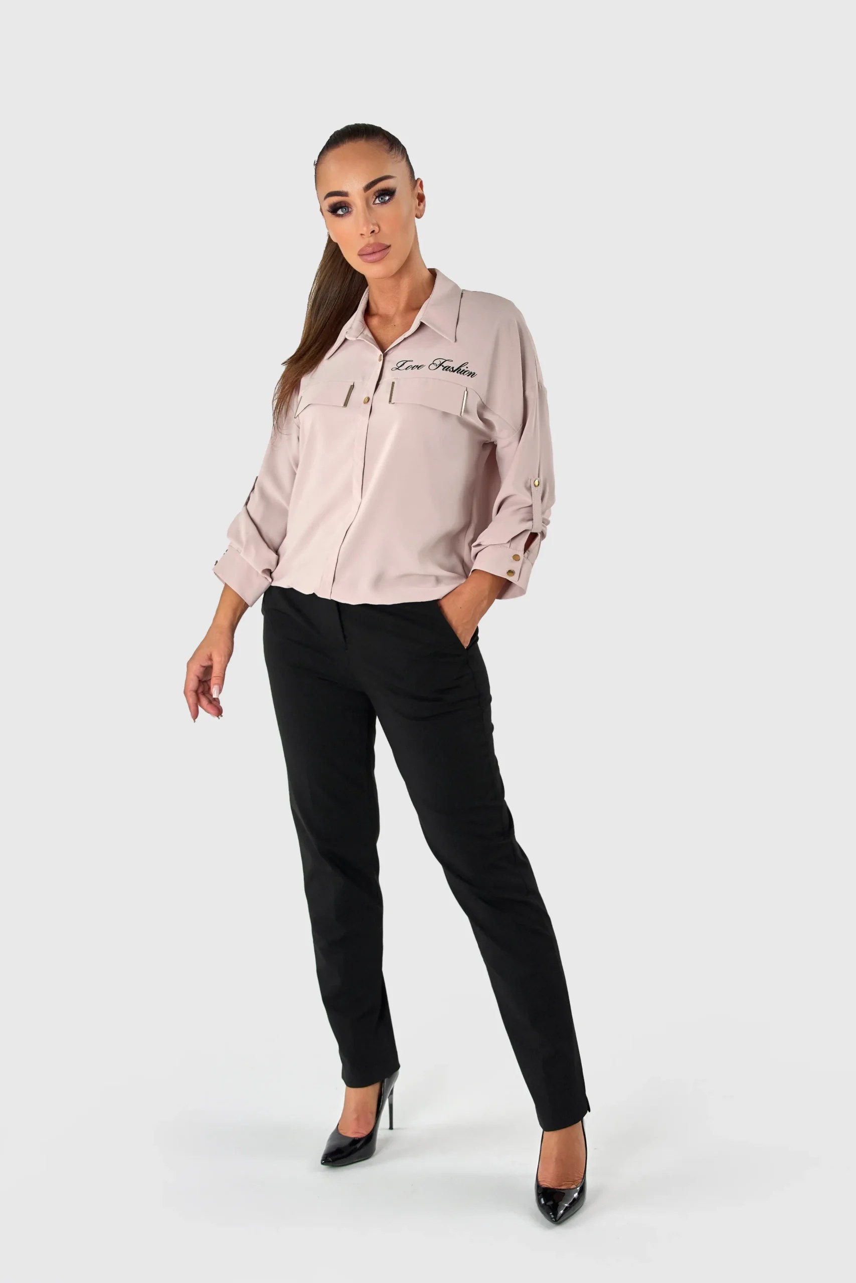 BLUZA Z ELASTIKO IZ KOLEKCIJE PV