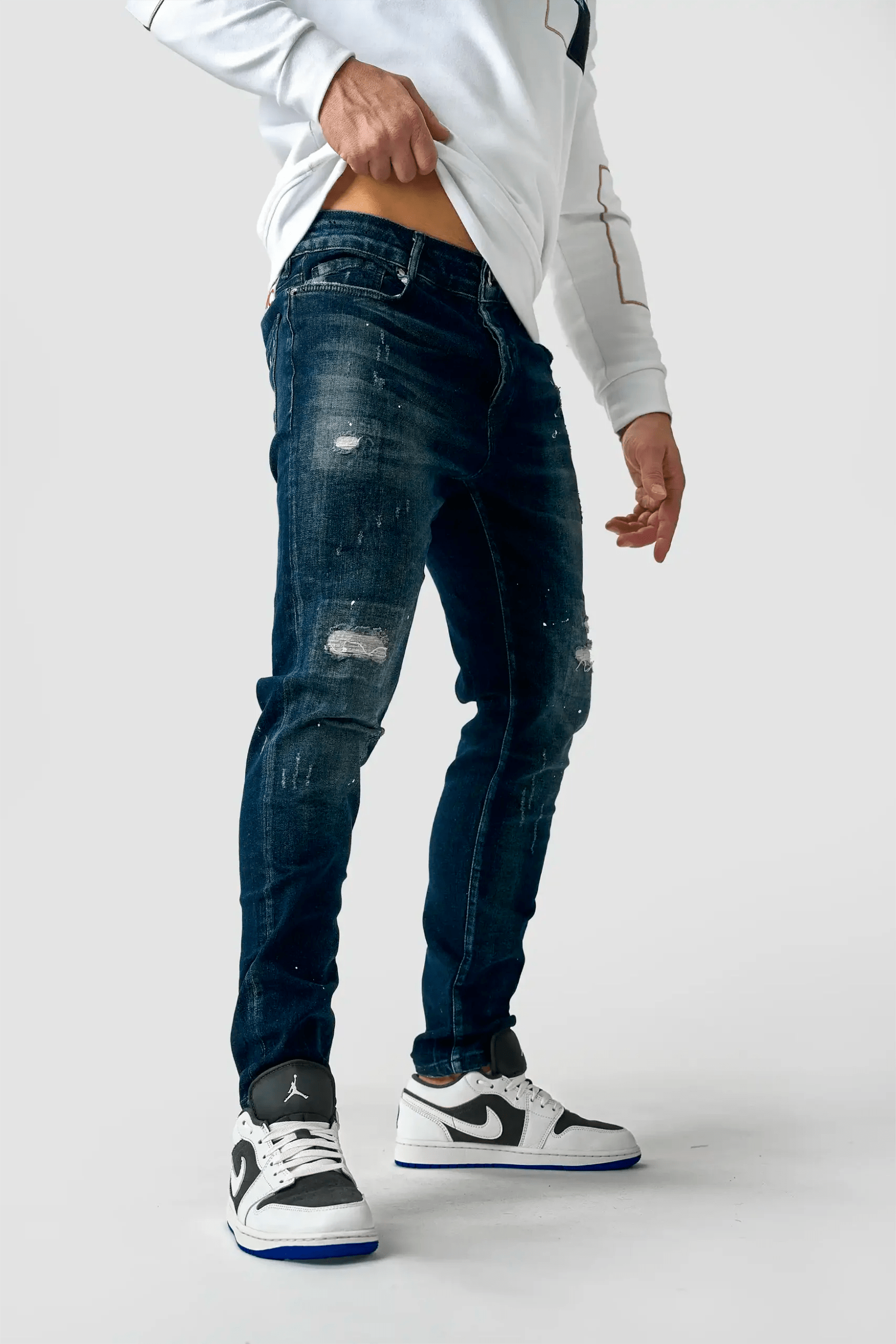 SLIM FIT KAVBOJKE IZ DENIMA LUXSTRETCH