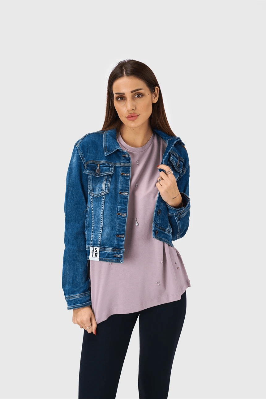 KRATKA DENIM JAKNA JUST-R