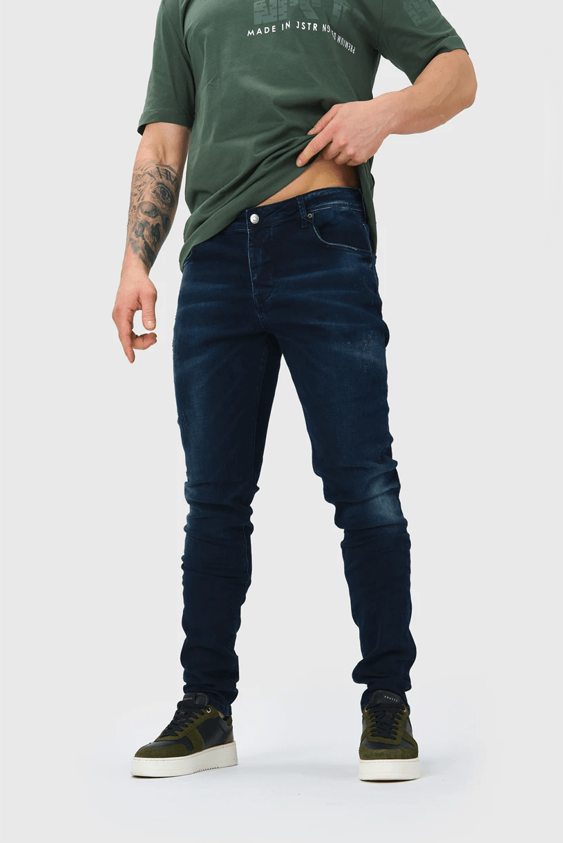 LUX STRETCH JEANS S STRGANIMI DETAJLI