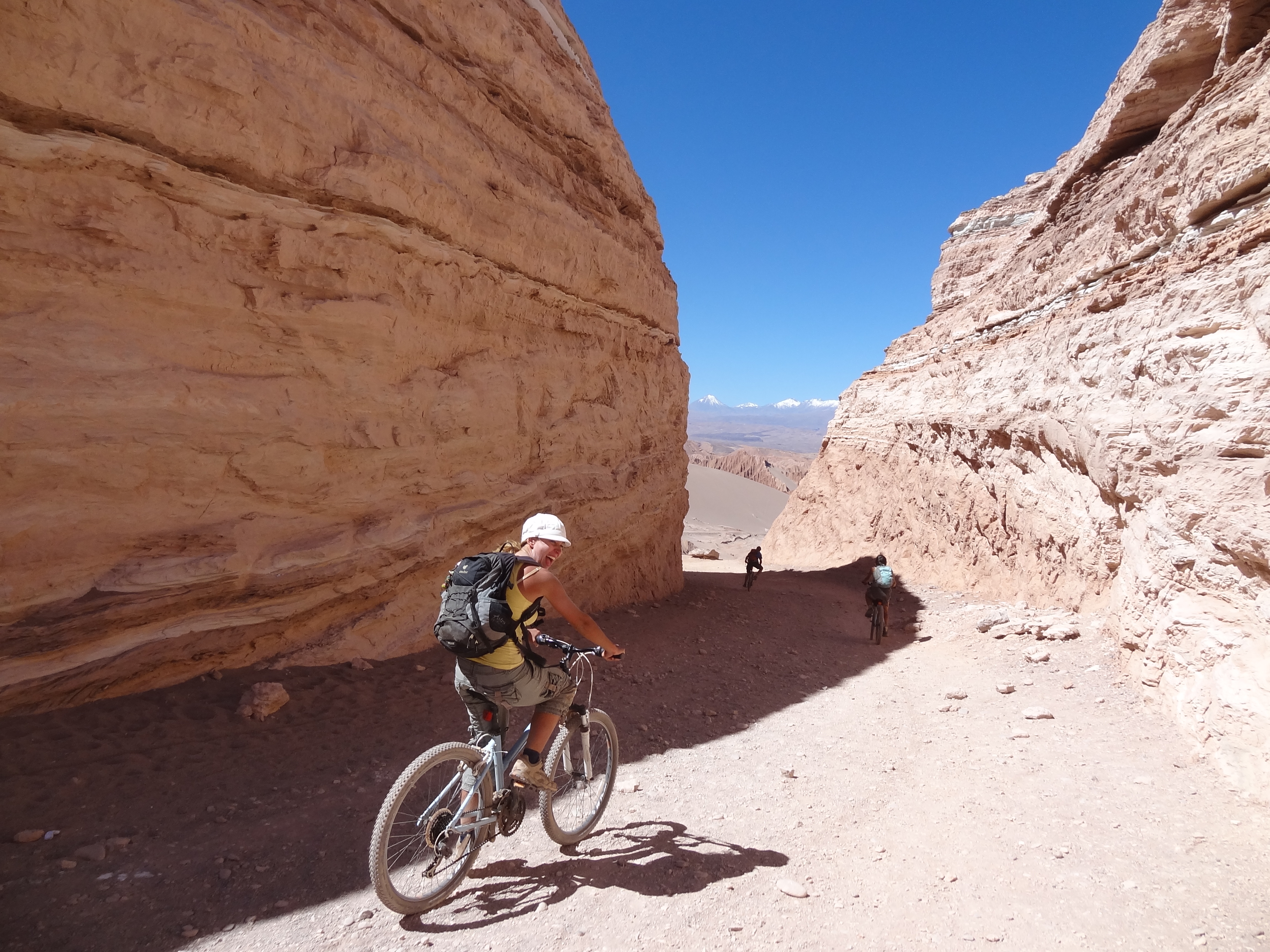 Mountainbiken in der Atacama Wüste