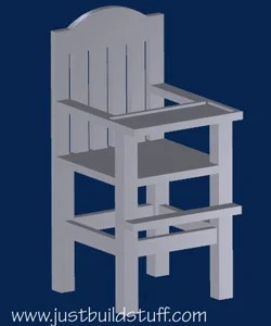 Doll High Chair Plans Are Released Justbuildstuff Com