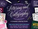 30 Best Procreate Calligraphy Brushes