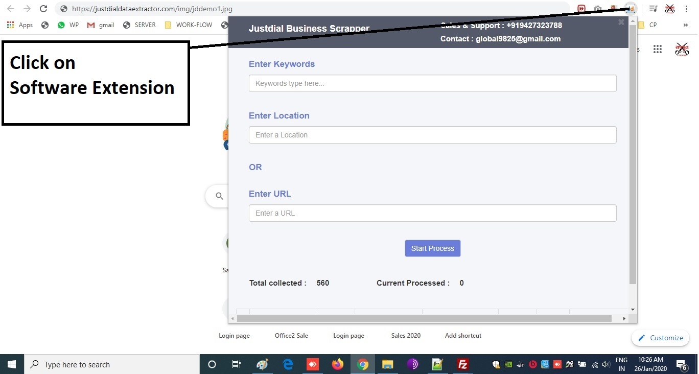 Just Dial Data Extractor | data extractor tool | justdial number database | justdial  database