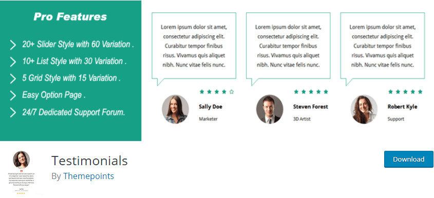 6 best wordpress testimonial plugins for adding social proof to a website · 1. Top 12 Strong Testimonial Wordpress Plugin In 2021 Justfreewpthemes