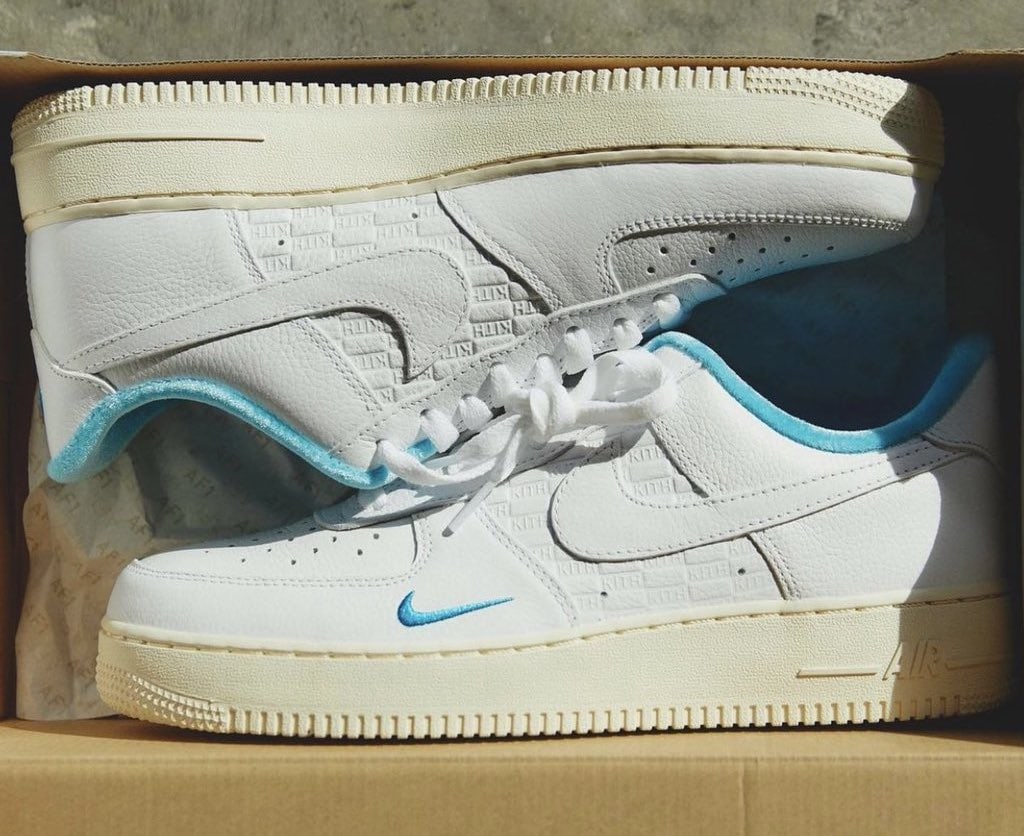 Kith Nike Air Force 1 Low Hawaii DC9555-100 Details - JustFreshKicks