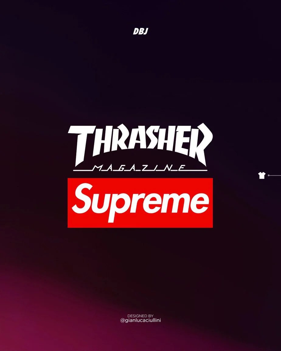 thrasher x supreme 2021