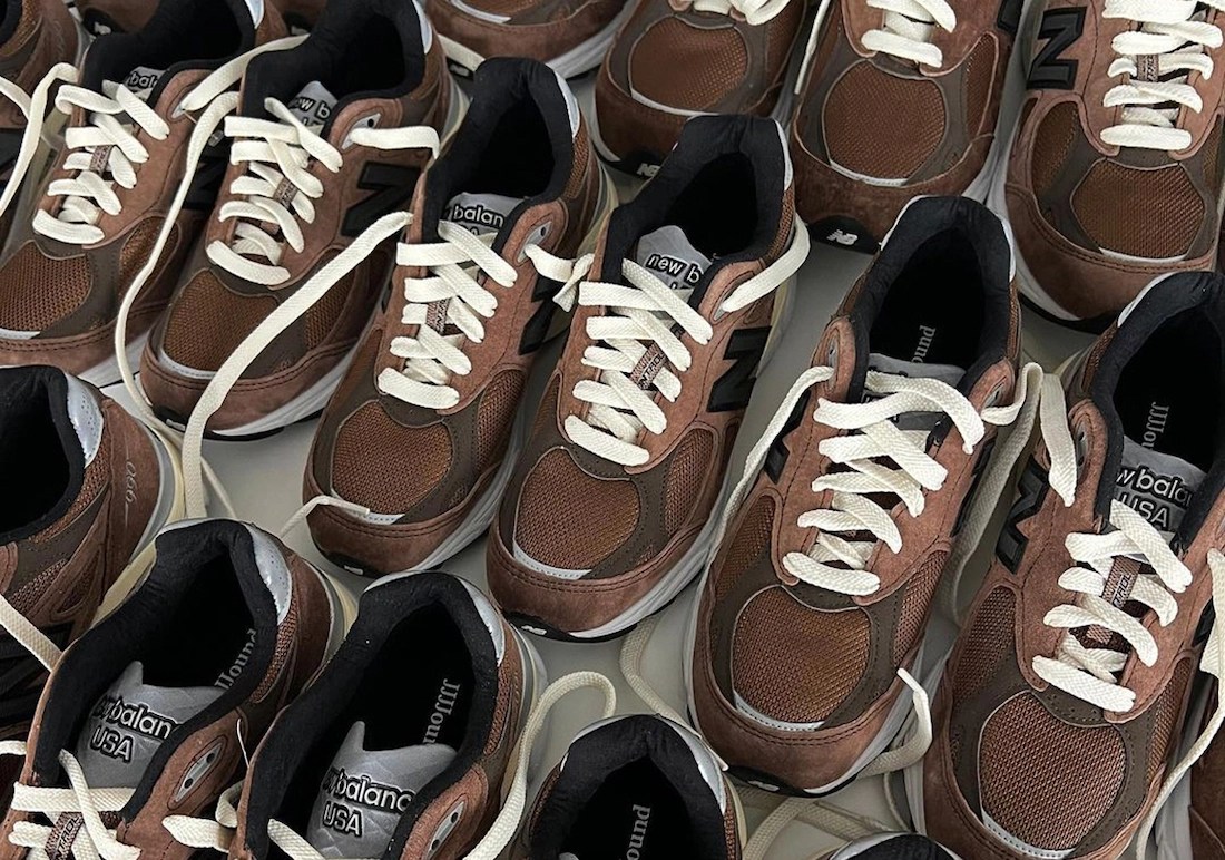 Apgs-nswShops - JJJJound New Balance 990v3 'Brown' First Look