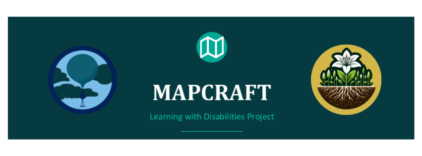 NOAA, Mapcraft, and seededground logos on dark green background