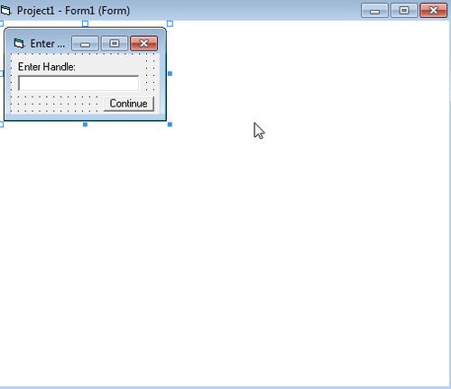 Visual Basic Enter Handle Example