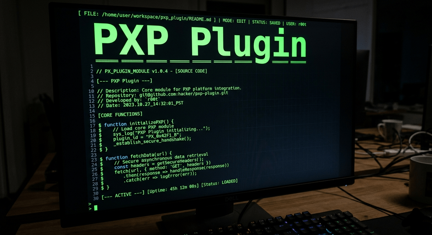 PXP Plugin (Read Me)