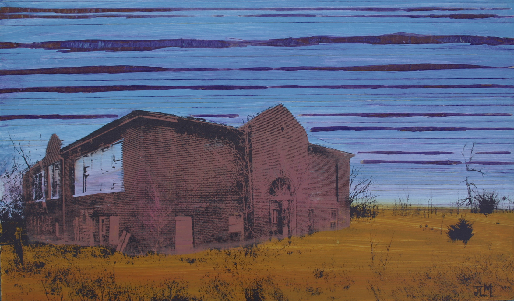 SOLD, Silkscreen/Acrylic