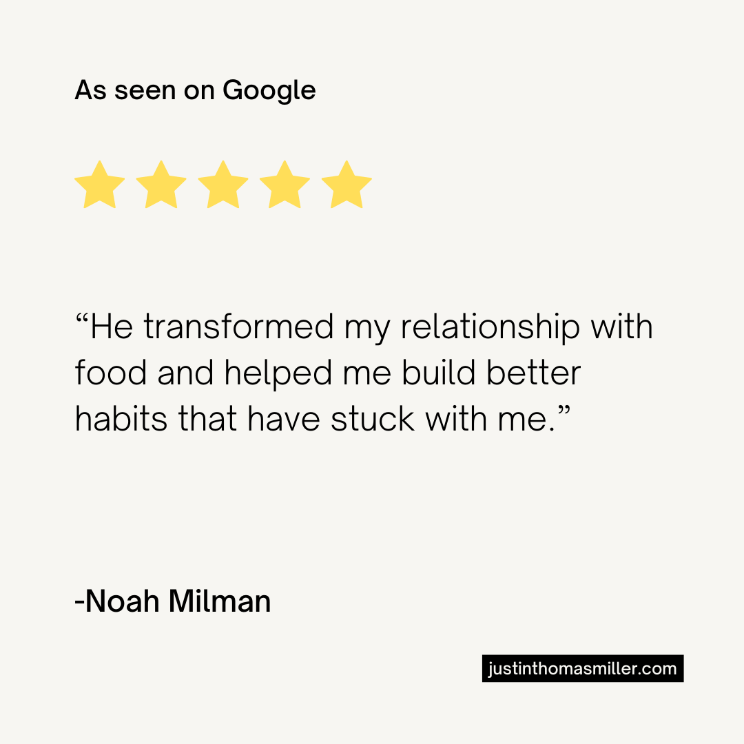 Google reviews nutritionist