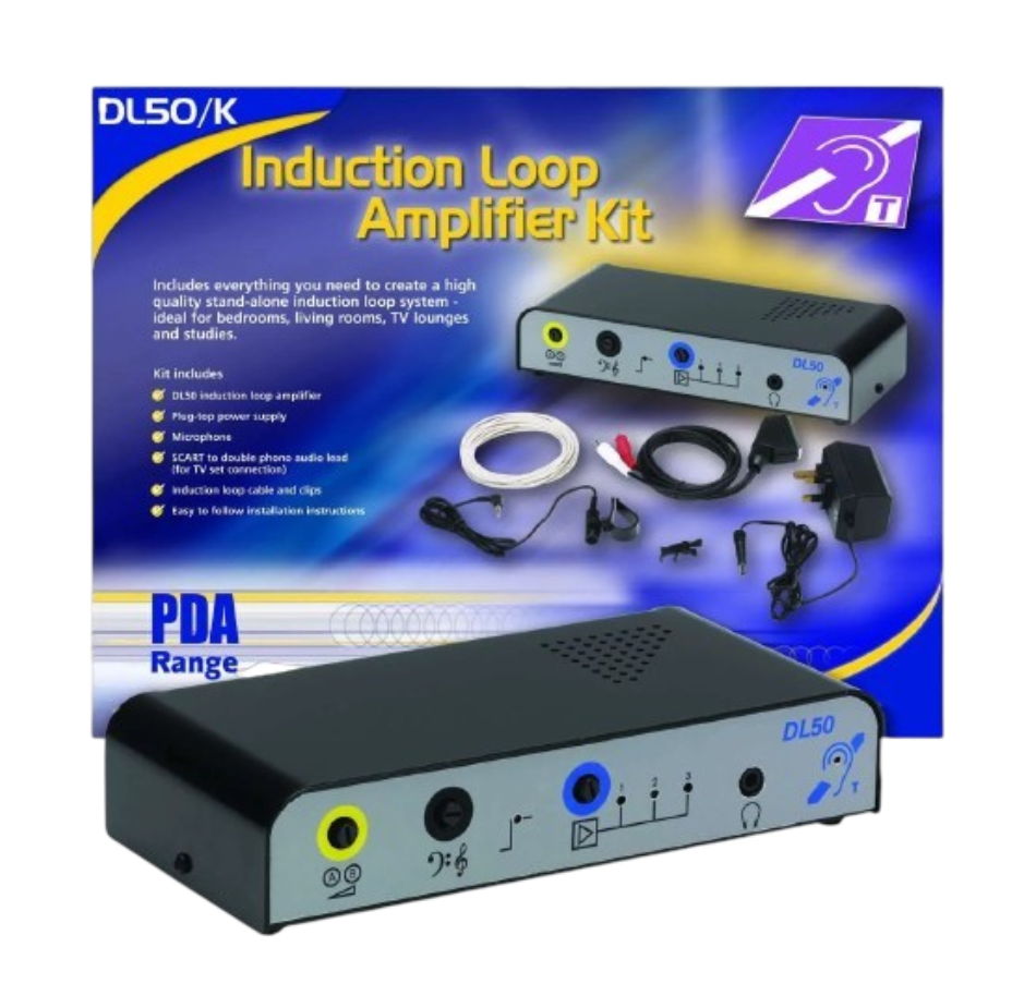 Front-facing shot of a SigNET DL50 Domestic Induction Loop Amplifier Kit