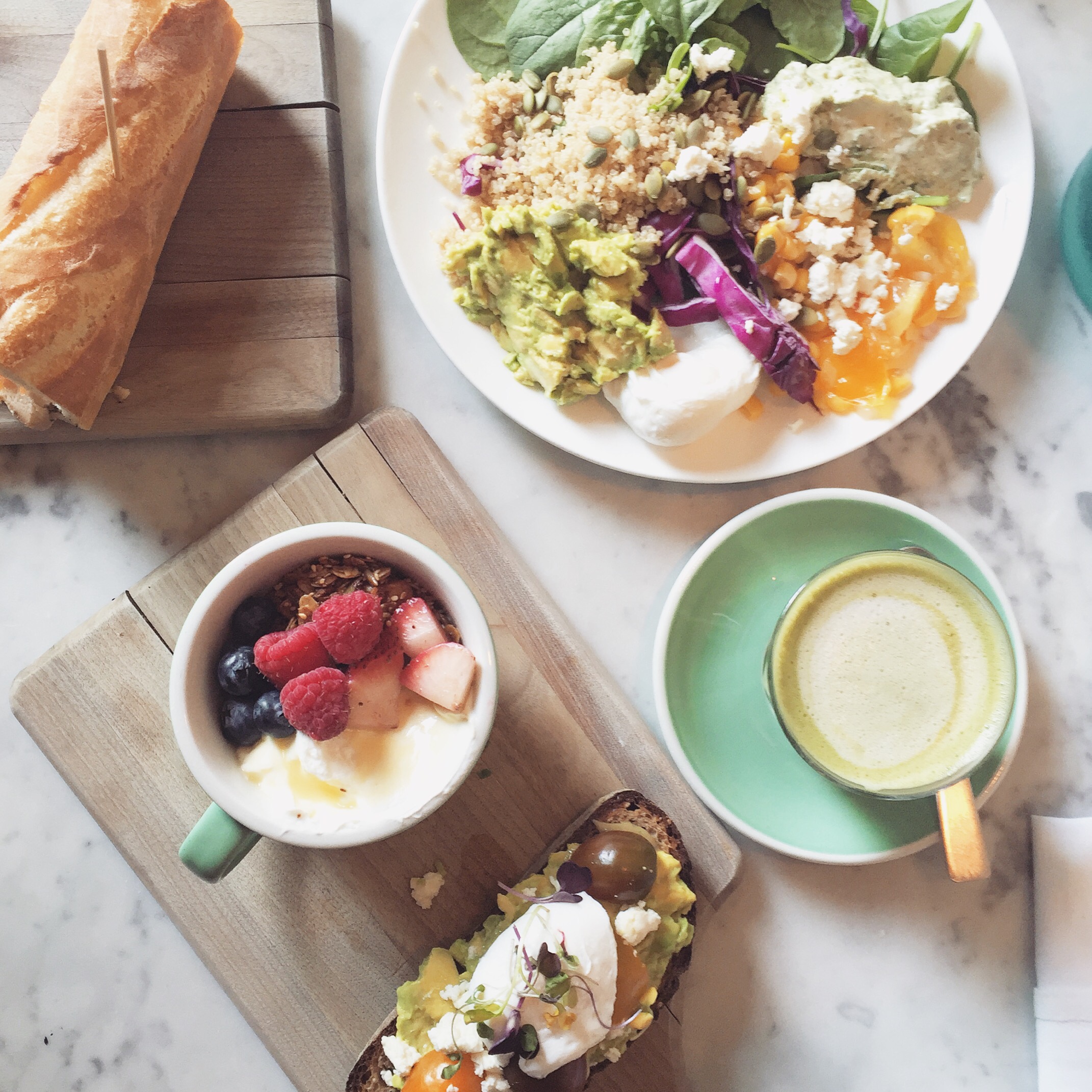 Bluestone Lane Lunch