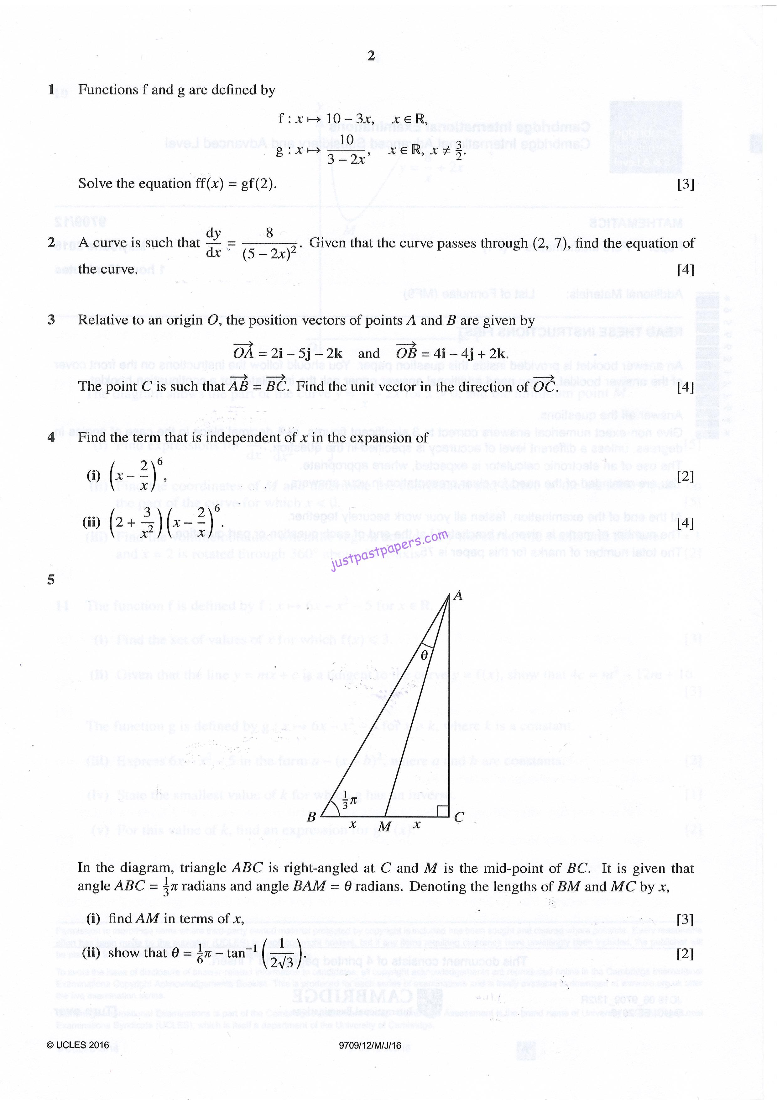 Download free question papers and memos. Grade 10 Maths Exam Papers And Memos 2016 Term 1 - read ...