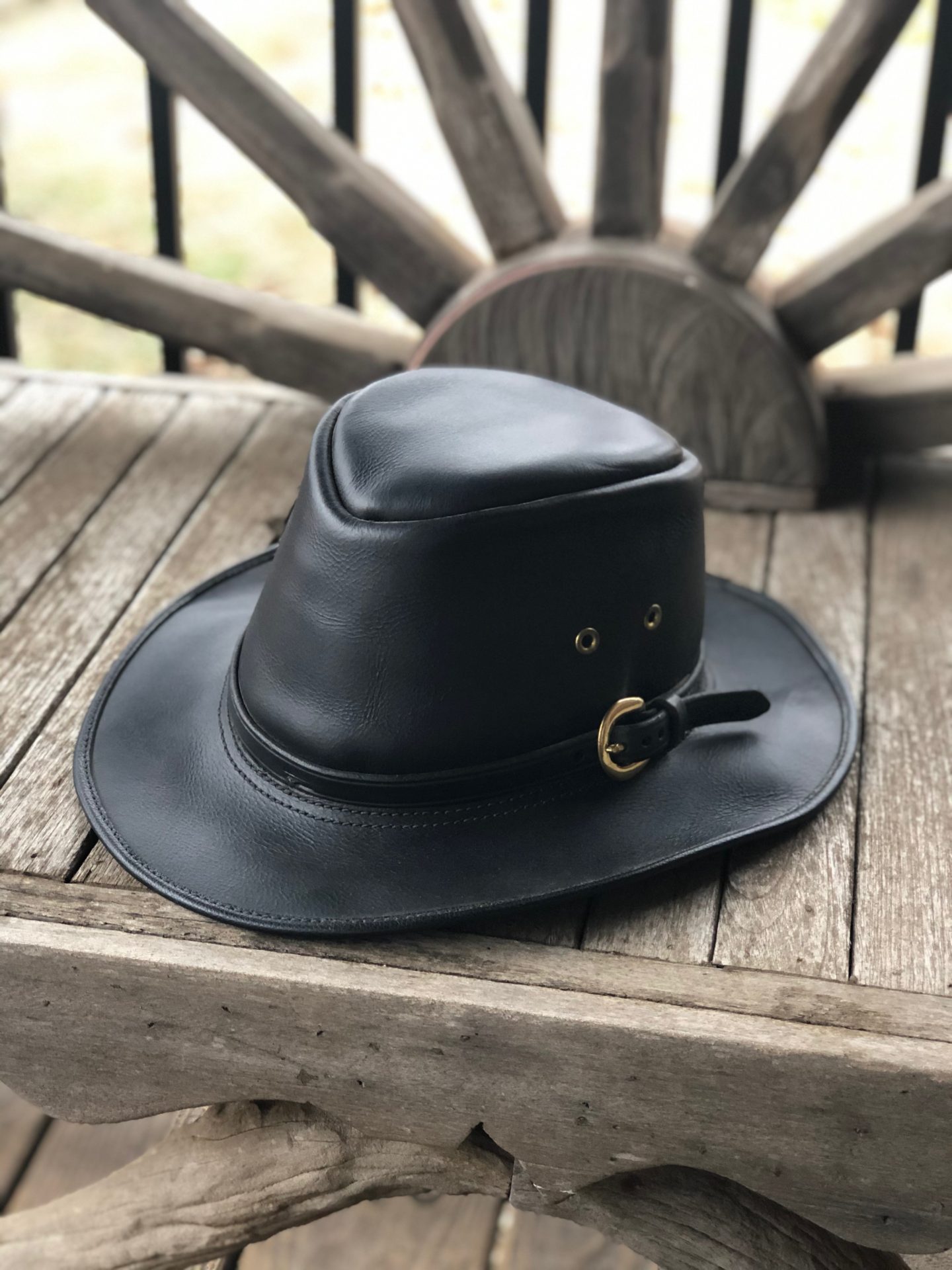 Black Aussie Hat