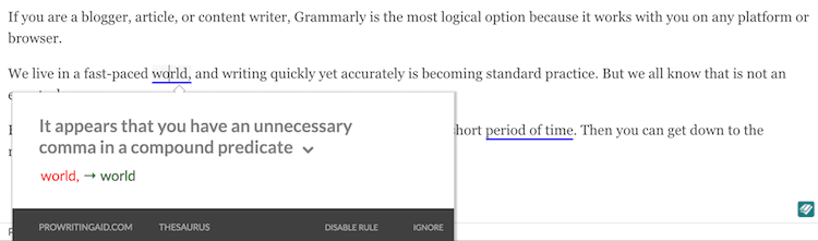 Ginger's groundbreaking technology detects punctuation errors in sentences and corrects them with unparalleled accuracy. The Best Free Punctuation Checkers With Grammar Checks